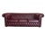 Chesterfield Sofas in Purple Leather, 1980, Set of 3 For Sale - Image 3 of 10