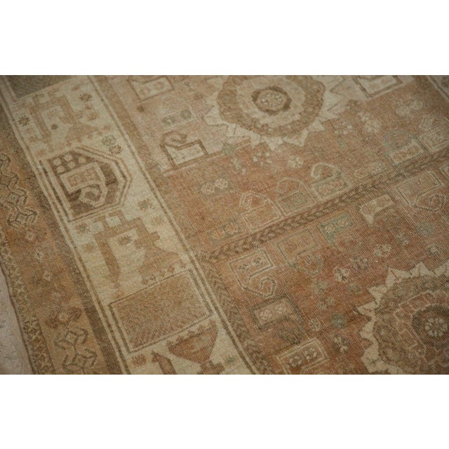 Ivory Vintage Distressed Afshar Rug - 4' x 6' For Sale - Image 8 of 12