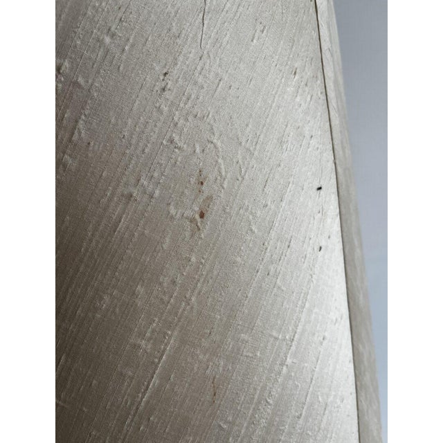 Ceramic Floral Table Lamp For Sale - Image 11 of 12