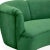 Parker Curved Sofa, Malachite For Sale In Charlotte - Image 6 of 6