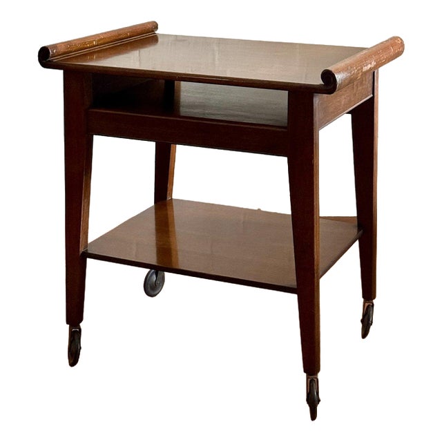 Vintage 2-Tier Drinks Trolley For Sale