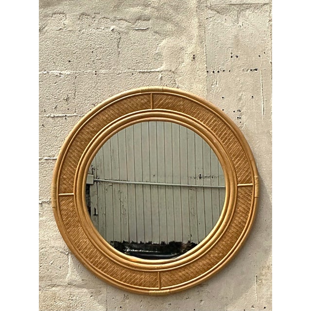 Bring a touch of relaxed coastal charm and vintage style into your home with this beautiful Vintage Coastal Woven Rattan...