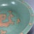 Mid 19th Century Vintage Chinese Longquan Celadon Crackle‑Glaze Shallow Plate With Relief Dragon Motif For Sale - Image 5 of 11