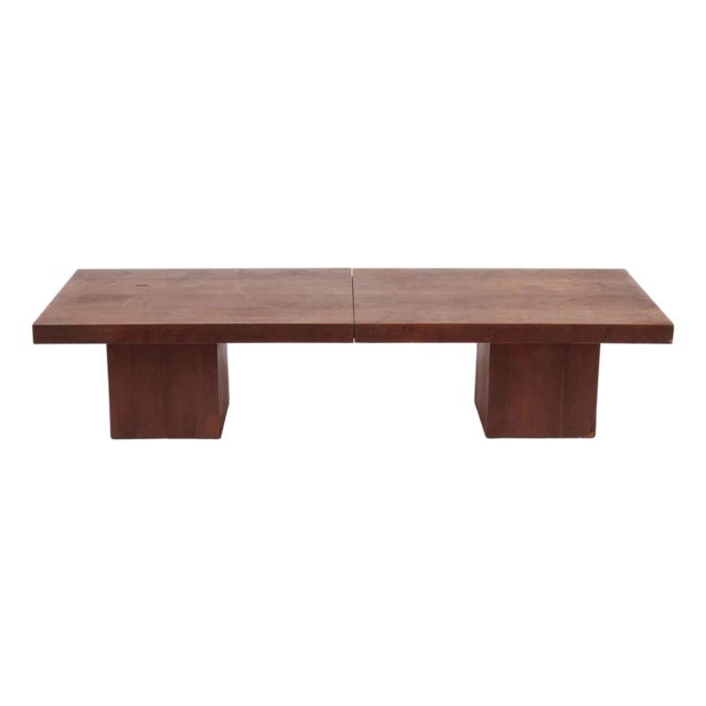 Mid 20th Century Attributed John Keal Expanding Coffee Table for Brown Saltman — Mid-Century Modern For Sale
