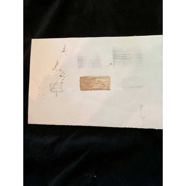 Rustic 1980’s Original Rustic Coastal Rowboat Watercolor Painting For Sale - Image 3 of 3