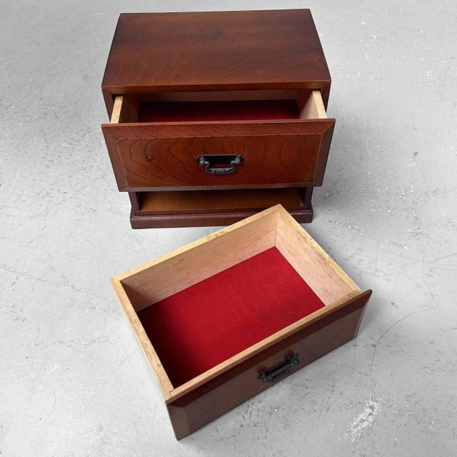 Wood Vintage Japanese Haribako, 1980s For Sale - Image 7 of 9