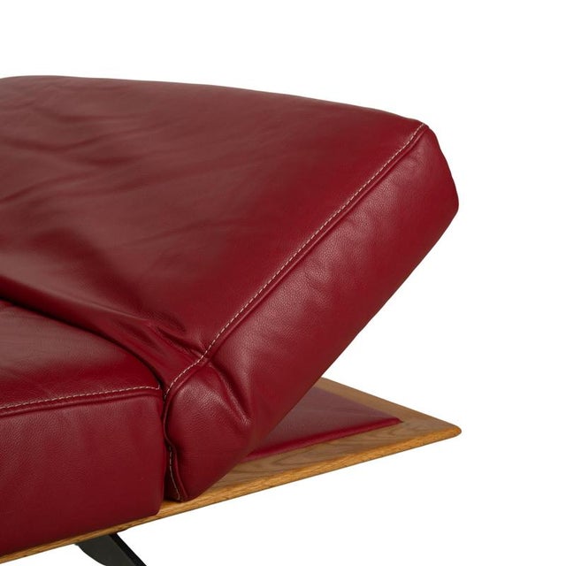 Animal Skin MR 495 Two-Seater Sofa in Leather from Musterring For Sale - Image 7 of 18