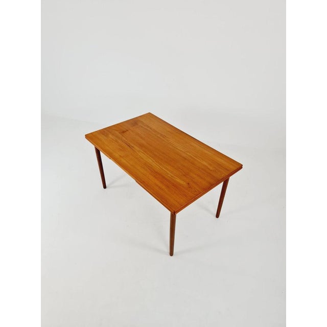 Mid-Century Danish Teak Dining Table by A.M, 1960s For Sale - Image 12 of 12
