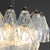 Blue Poliedri Glass Lamp from Venini, 1960s For Sale - Image 6 of 9