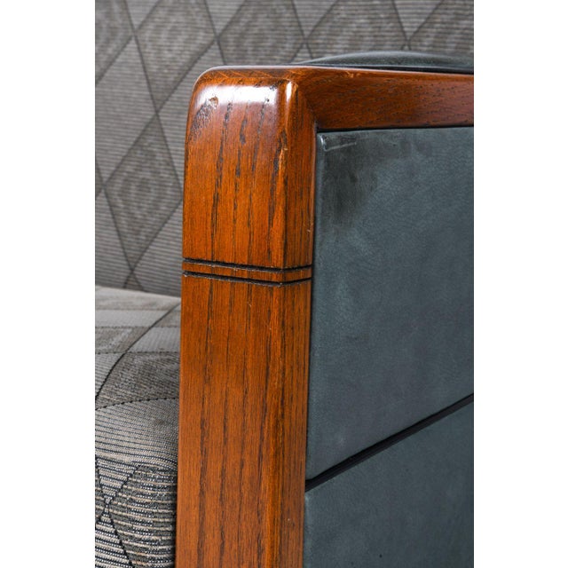 Textile European Art Deco Sofa For Sale - Image 7 of 9