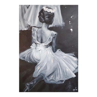 Sylvie Magnin, Étoile naissante, 2019, Oil on Canvas For Sale