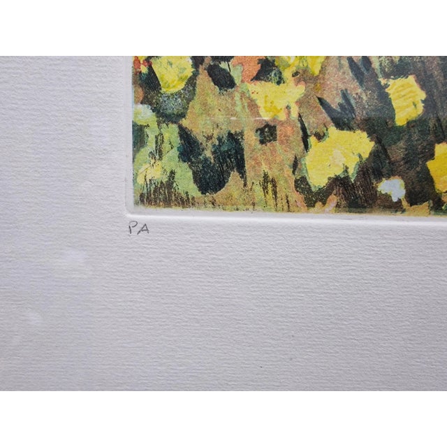 Michele Cascella, Landscape, 1990s, Engraving For Sale - Image 6 of 9