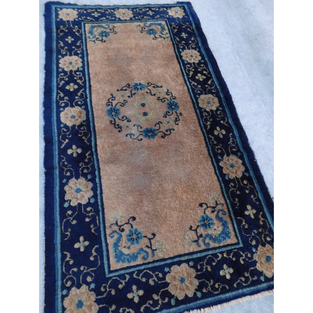 Antique Chinese Art Deco Rug For Sale - Image 13 of 18