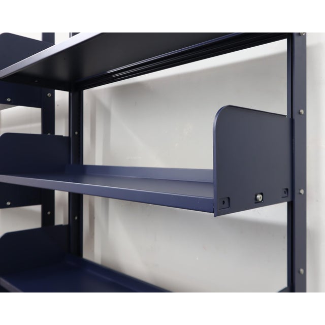 Congresso Modular Metal Bookcase from Lips Vago, 1970s, Set of 2 For Sale - Image 13 of 18