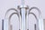 Metal Art Deco Chandelier in Aluminium and Marbled Glass, Czech, 1940s For Sale - Image 7 of 13