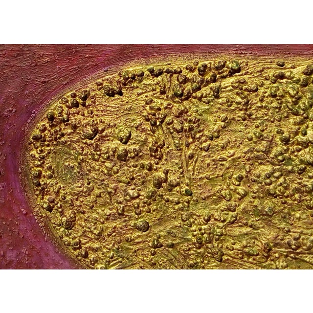 "Tree of Life" Contemporary Abstract Textured Mixed-Media Painting by Diane Grant For Sale - Image 6 of 11