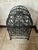 Tuscan Vintage Wrought Iron Scrollwork Wine Rack For Sale - Image 3 of 12