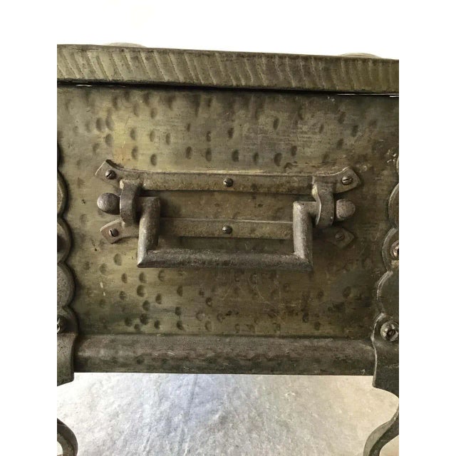 1900s iron&tin coal holder