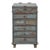 Patinated Wooden Checkout Cabinet For Sale - Image 4 of 6