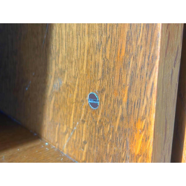 Mid-Century Wooden Sideboard with Sliding Doors, 1960s For Sale - Image 4 of 13