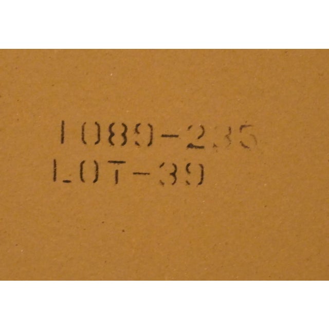 Late 20th Century Bassett Furniture Rustic Country French 19" Dresser / Wall Mirror 1089-235 For Sale - Image 5 of 5