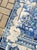 Ceramic Antique 18th Century Portuguese Rococo Basket of Plenty Tile Panel For Sale - Image 7 of 15