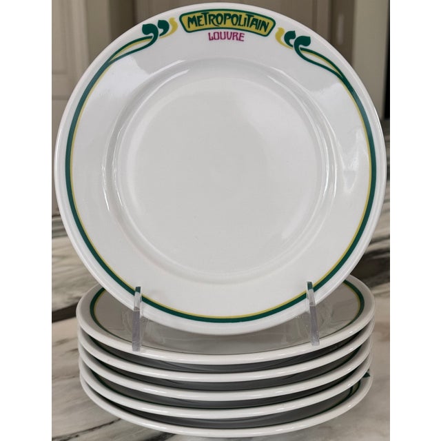 Porcelain De Paris Dessert Plates - Set of 6 For Sale - Image 14 of 14