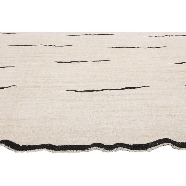 Vintage Turkish Kilim Rug - 11'03 X 13'10 For Sale - Image 4 of 9