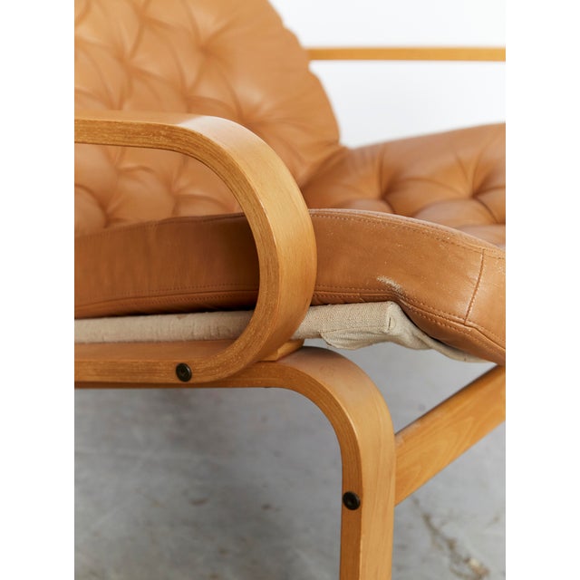 Set of Poem Chair and Ottoman by Nobuo Nakamura for Ikea, 1980s For Sale - Image 11 of 18