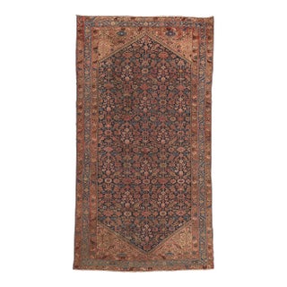 Early 20th Century Antique Persian Malayer Rug - 06'03 x 11'09 For Sale