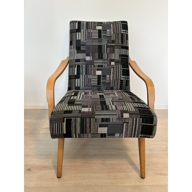 1970s Set of Mid-Century Lounge Armchairs by Jiri Jiroutek, Czechoslovakia, 1960s For Sale - Image 5 of 14