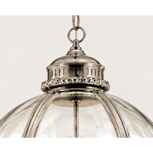 Victorian Restoration Hardware Model: 19th C. Victorian Hotel Globe Pendant For Sale - Image 3 of 6