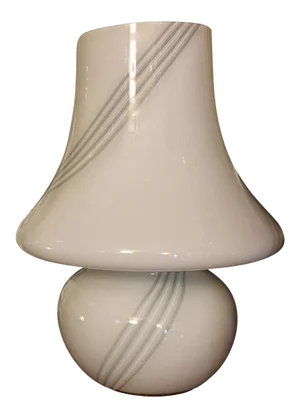Italian Murano Glass Table Lamps by Paolo Venini for Venini, 1970s, Set of 2