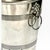 French Art Deco Silver Plate Champagne Bucket – L’Orfèvrerie Lion Head Ring Handles, Early 20th Century For Sale - Image 4 of 14