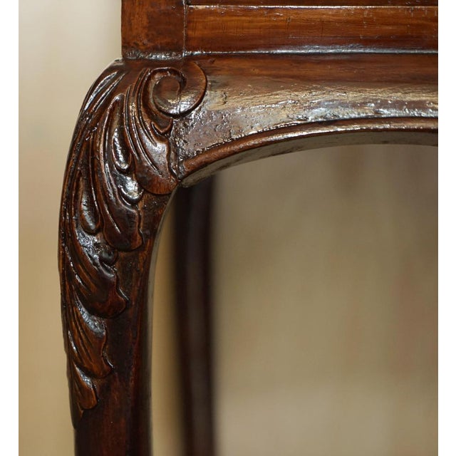 Victorian Cabriole Legged Single Drawer Tables by Charles & Ray Eames, Set of 2 For Sale - Image 9 of 18