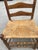 Mid-Century Modern 1970s Collection of Wood and Wicker Ladder Back Chairs- Set of 4 For Sale - Image 3 of 8