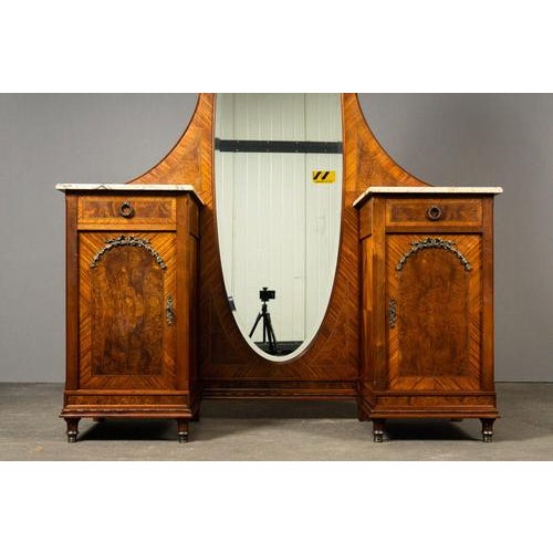 French Mirrored Chest of Drawers For Sale - Image 9 of 18