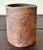 Cinnamon Vintage Boho Textured Ceramic Vase For Sale - Image 8 of 10
