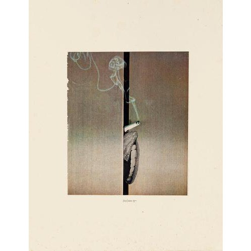 Sergio Barletta, Smoking, 1975, Mixed Media For Sale