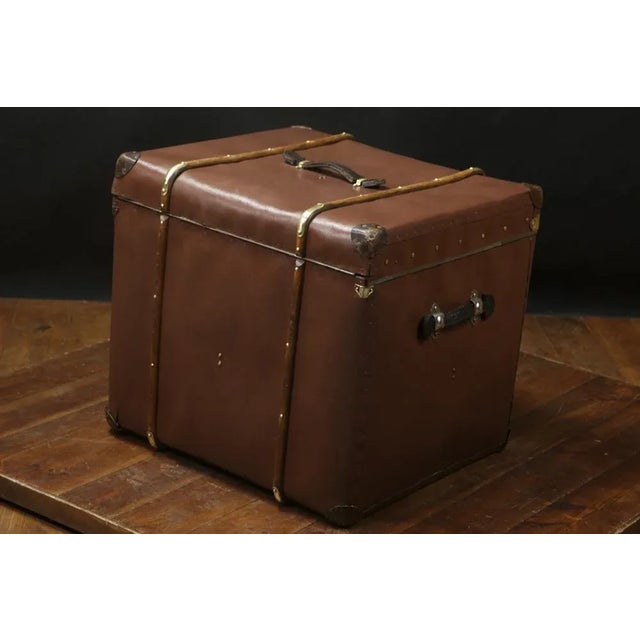 Metal Womens Hat Trunk For Sale - Image 7 of 9