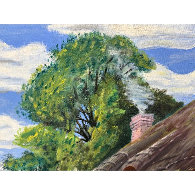“Haven of Rest” Reproduction Acrylic Canvas on Board, Artist Unknown For Sale - Image 9 of 12