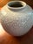 Hyalyn VTG Art Pottery Vase #255 Light Grey Speckle Glaze Planter Vase For Sale - Image 4 of 7