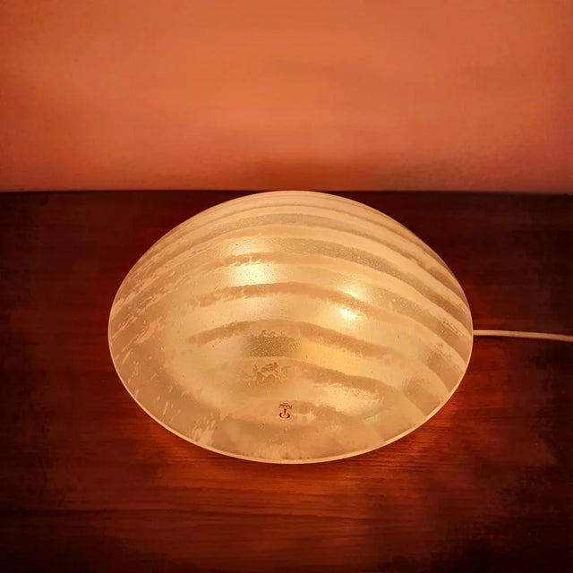 Zebra Mushroom Lamp from Peill & Putzler, Germany, 1960s For Sale - Image 9 of 10