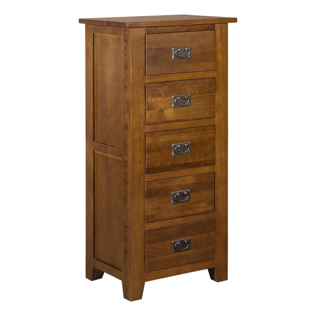Mission 5 Drawer Lingerie Dresser - Micheal Cherry For Sale
