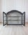 Black 18th Century Swedish Gustavian Hanging Cupboard, Glass & Wood, Painted For Sale - Image 8 of 10