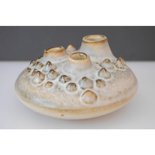 1960s Danish Modern Art Pottery Vase from Söholm, 1960s For Sale - Image 5 of 15