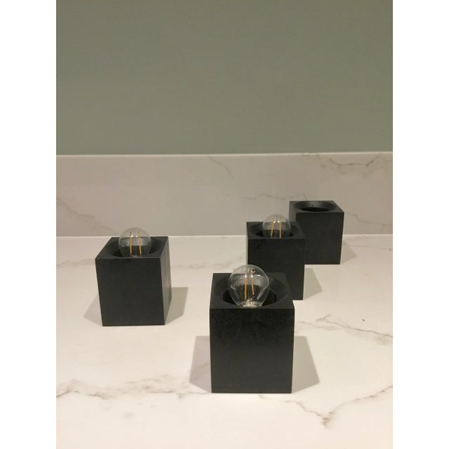 Mid-Century Modern Small Vintage Cubic Sconce from Cosack, 1970s For Sale - Image 3 of 7