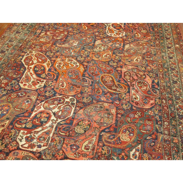 Early 20th Century Zabihi Collection Persian Corridor Carpet - 6'5" x 15'10" For Sale - Image 4 of 10