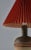 Tue Poulsen Table Lamp Scandinavian Modern Ceramic in Earth Colors, 1960s attributed to Tue Poulsen For Sale - Image 6 of 13