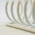 Metal Vintage White Metal Coil Letter Holder For Sale - Image 7 of 9